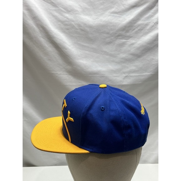 NEW Golden State Warriors Mitchell & Ness Snapback Cropped Logo Hat Cap - Picture 4 of 9